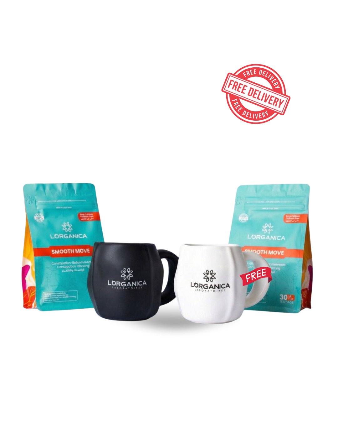 2 Smooth move tea bag offer + free mug
